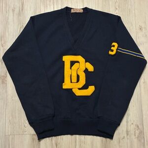 80s UBC V-Neck Sweater